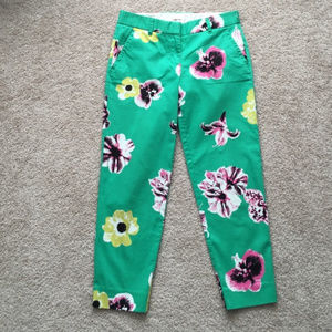 J. Crew Punk Floral Pants